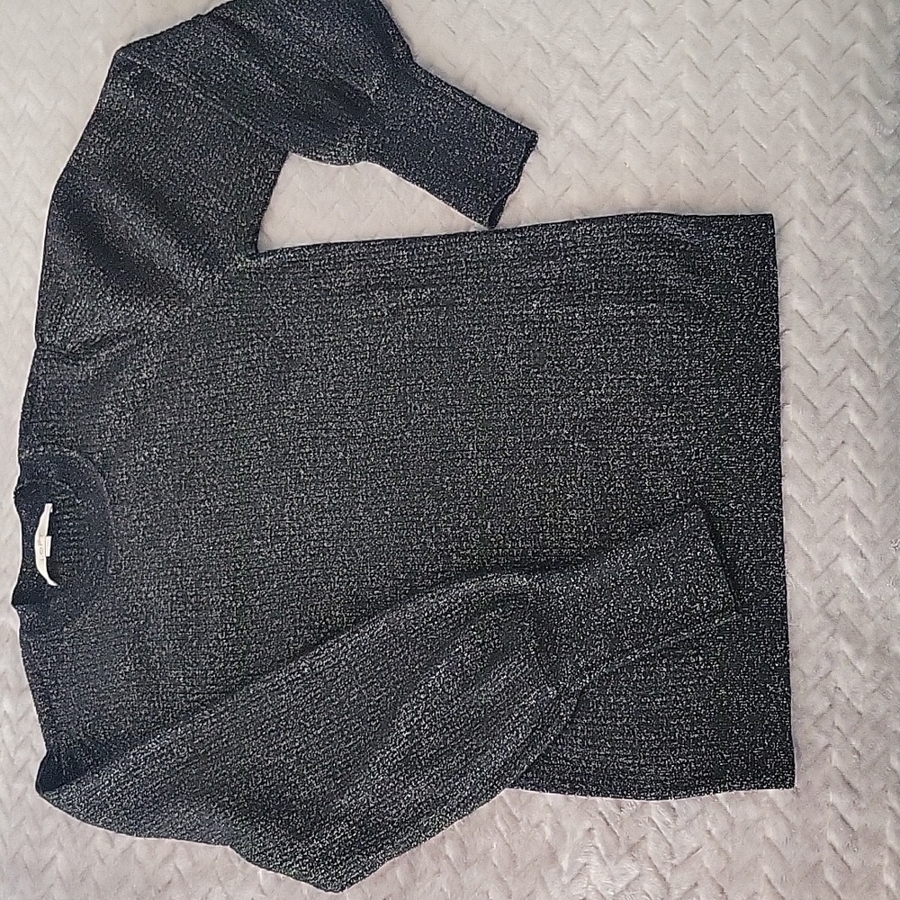 Loft Gold Sparkle Sweater